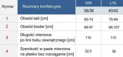Ażurowe spodnie plażowe damskie Boho F234/641H