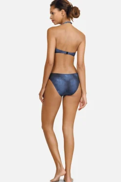 Bardotka - balkonetka cętki Jeans F72A/771