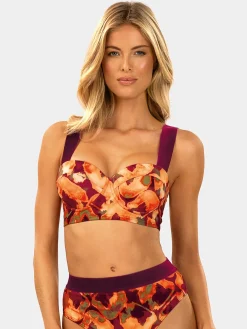 Bardotka kąpielowa push-up FG227A/909 półgorset