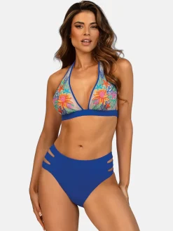 Bikini dwuczęściowe z haftem FL164A/604H komplet
