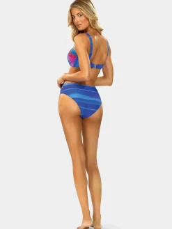 Bikini kąpielowe z wysokim stanem FL81/915 surfing