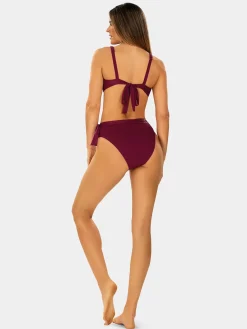 Biustonosz od stroju kąpielowego FG04G/910S bordo