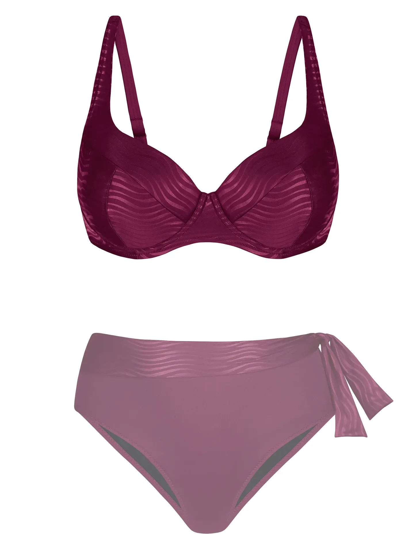 Biustonosz od stroju kąpielowego FG04G/910S bordo