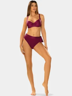 Biustonosz od stroju kąpielowego FG04G/910S bordo