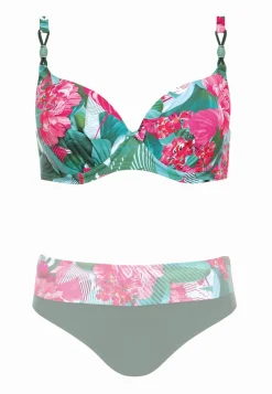 Biustonosz plażowy push up - Rose Flowers FG10/862