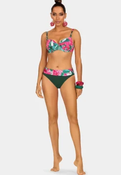 Biustonosz plażowy push up - Rose Flowers FG10/862