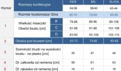Bluzka czarna prążek | t-shirt z bawełny BLU03/509