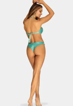 Błyszcząca góra od bikini - szarfa FG187/833A