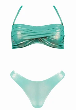Błyszcząca góra od bikini - szarfa FG187/833A