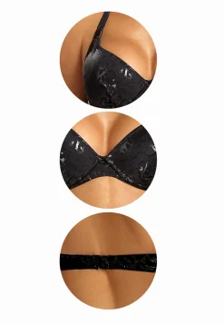 Czarna góra od bikini wiązana na szyi FG11/885