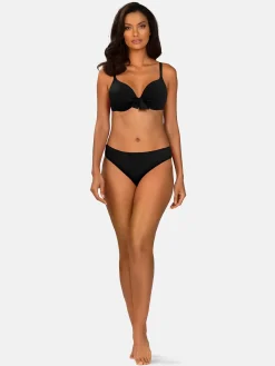 Czarna góra od bikini z efektem p-up FG228/509