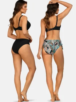 Czarny biustonosz kąpielowy FG238/509P plus size