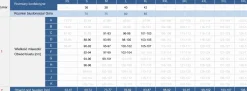 Czerwony biustonosz kąpielowy-duży biust FG01E/816