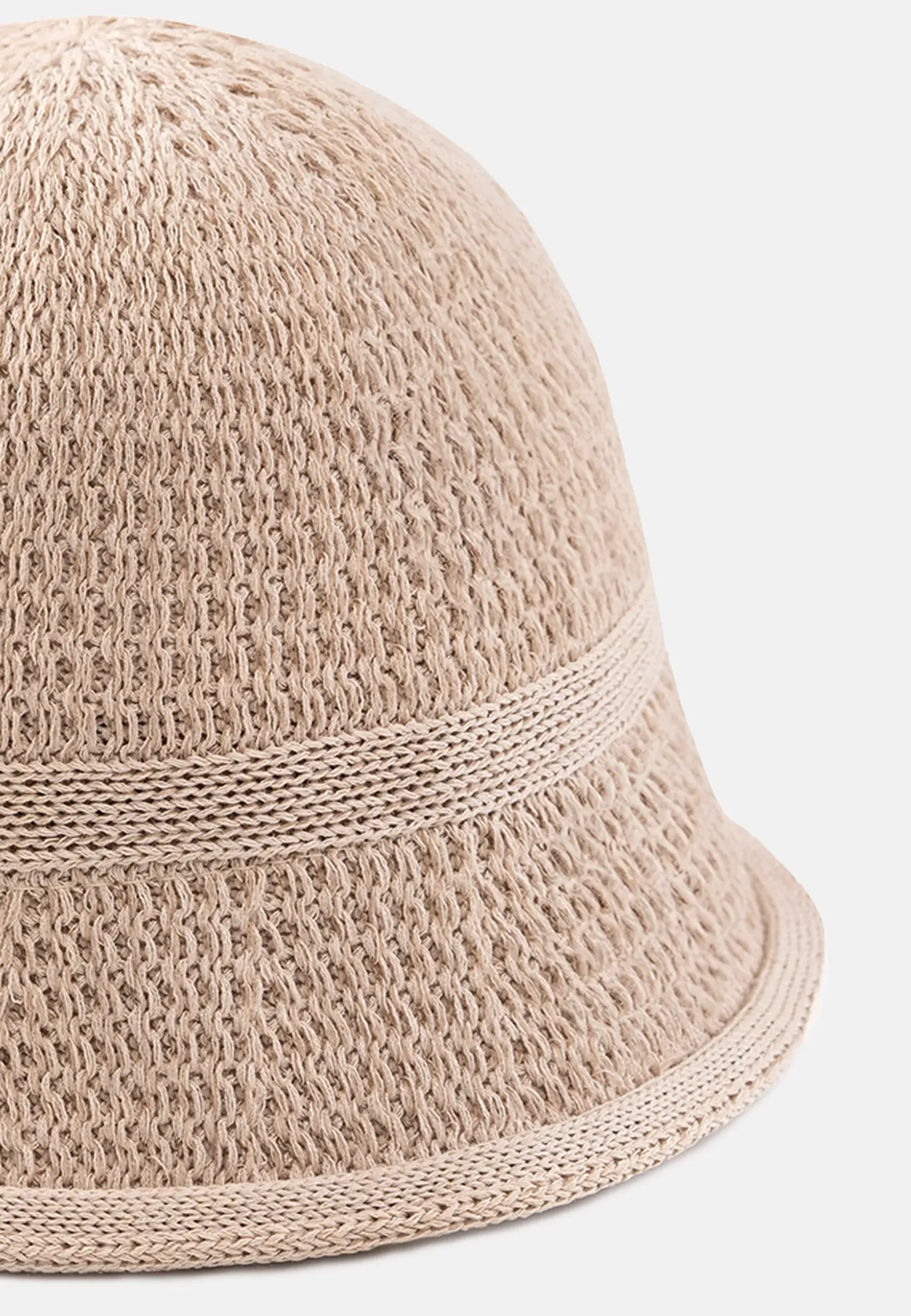 Damski kapelusz na lato Bucket hat F65/K47/808