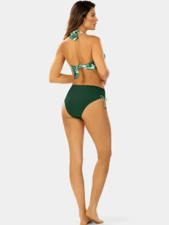 Dół od bikini - figi wysoki stan FD90/907 khaki