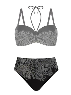 Figi bikini wysoki stan - smukły brzuch FD164/931