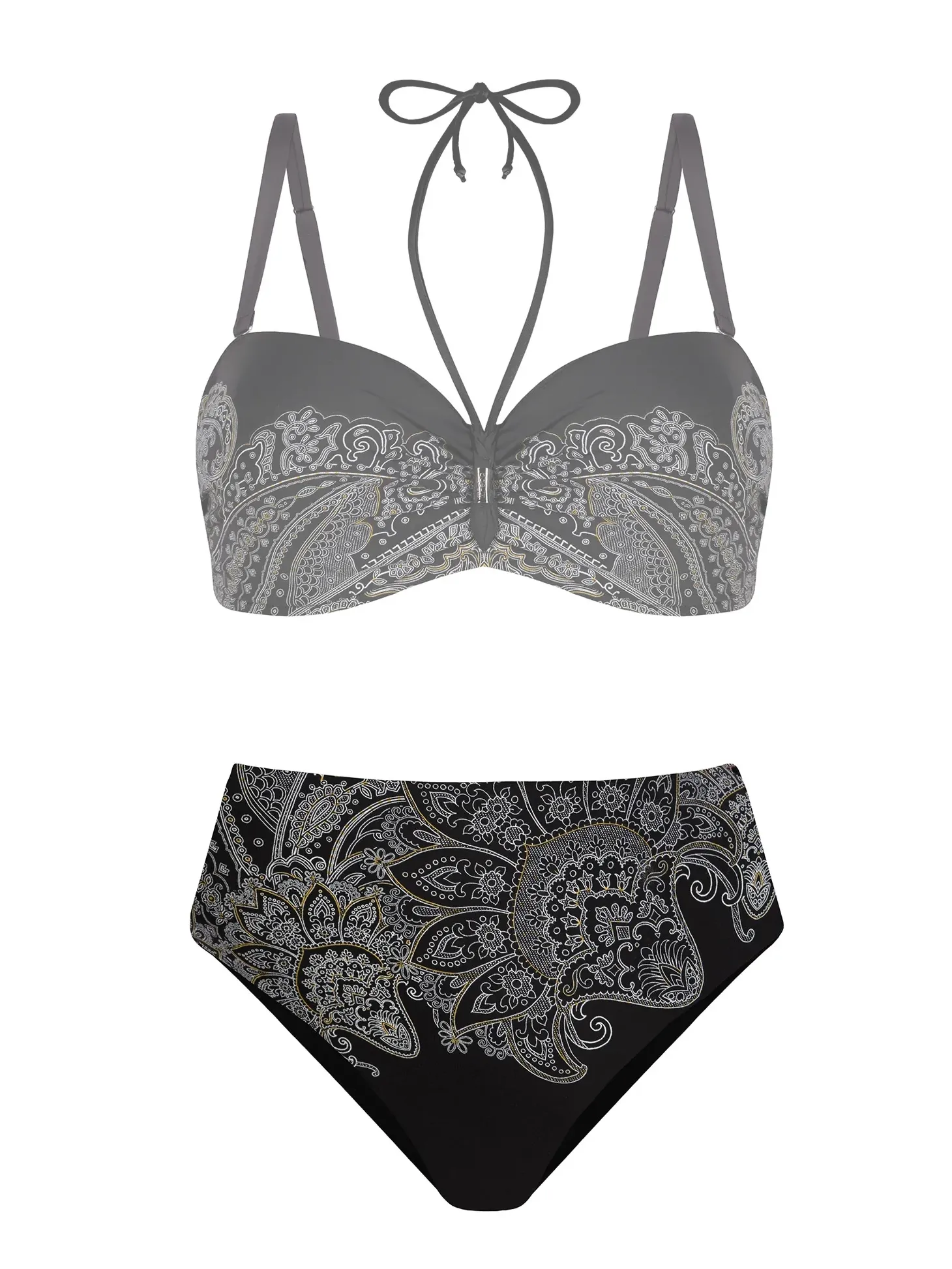 Figi bikini wysoki stan - smukły brzuch FD164/931