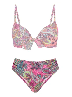 Figi kąpielowe klasyczny krój FD21A/899 Paisley