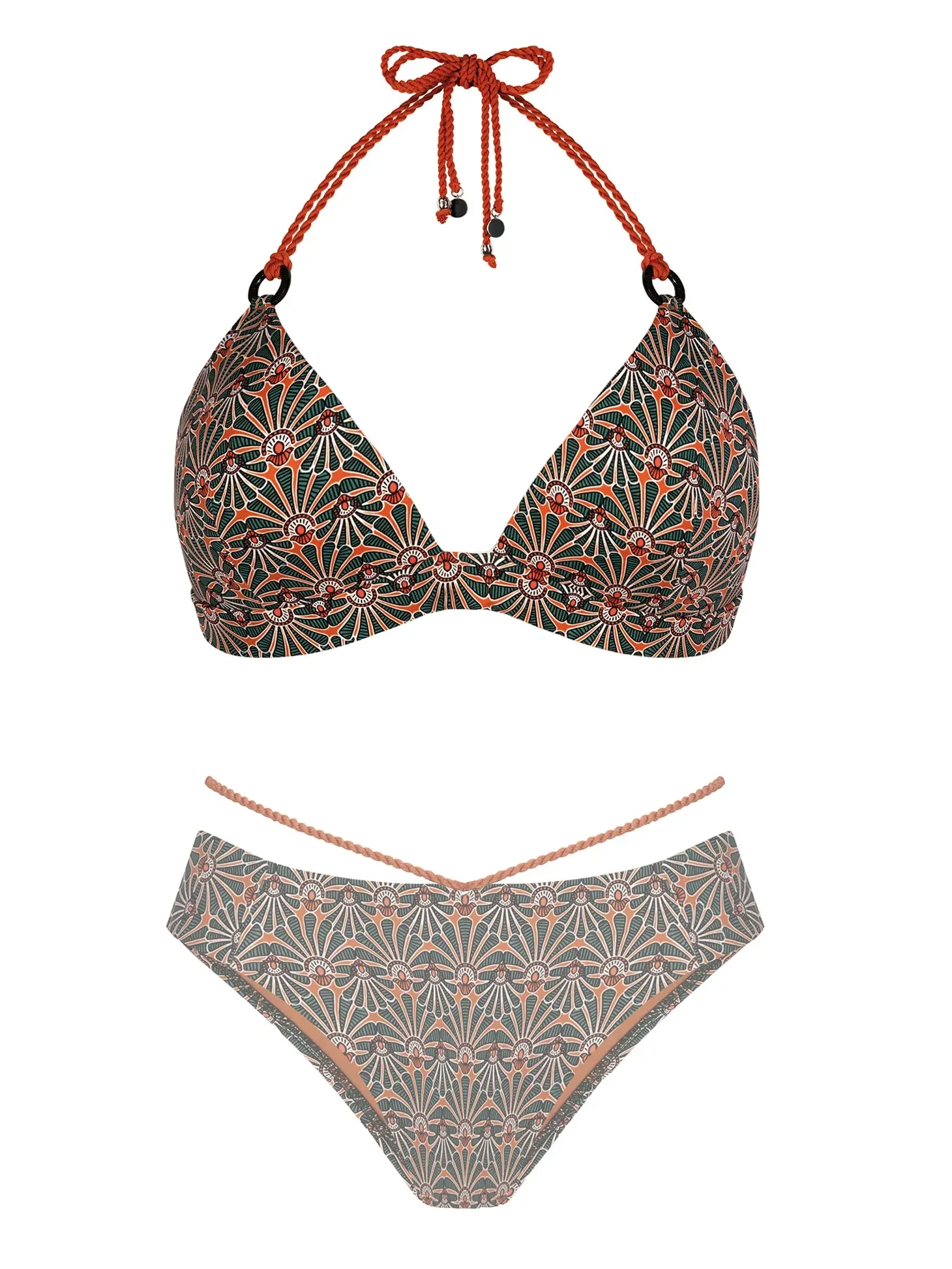 Góra od bikini p-up bez fiszbin FG17B/923 Orient