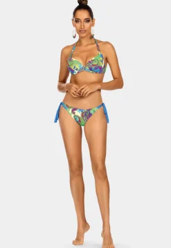Góra od bikini wiązana na szyi boho print FG11/865