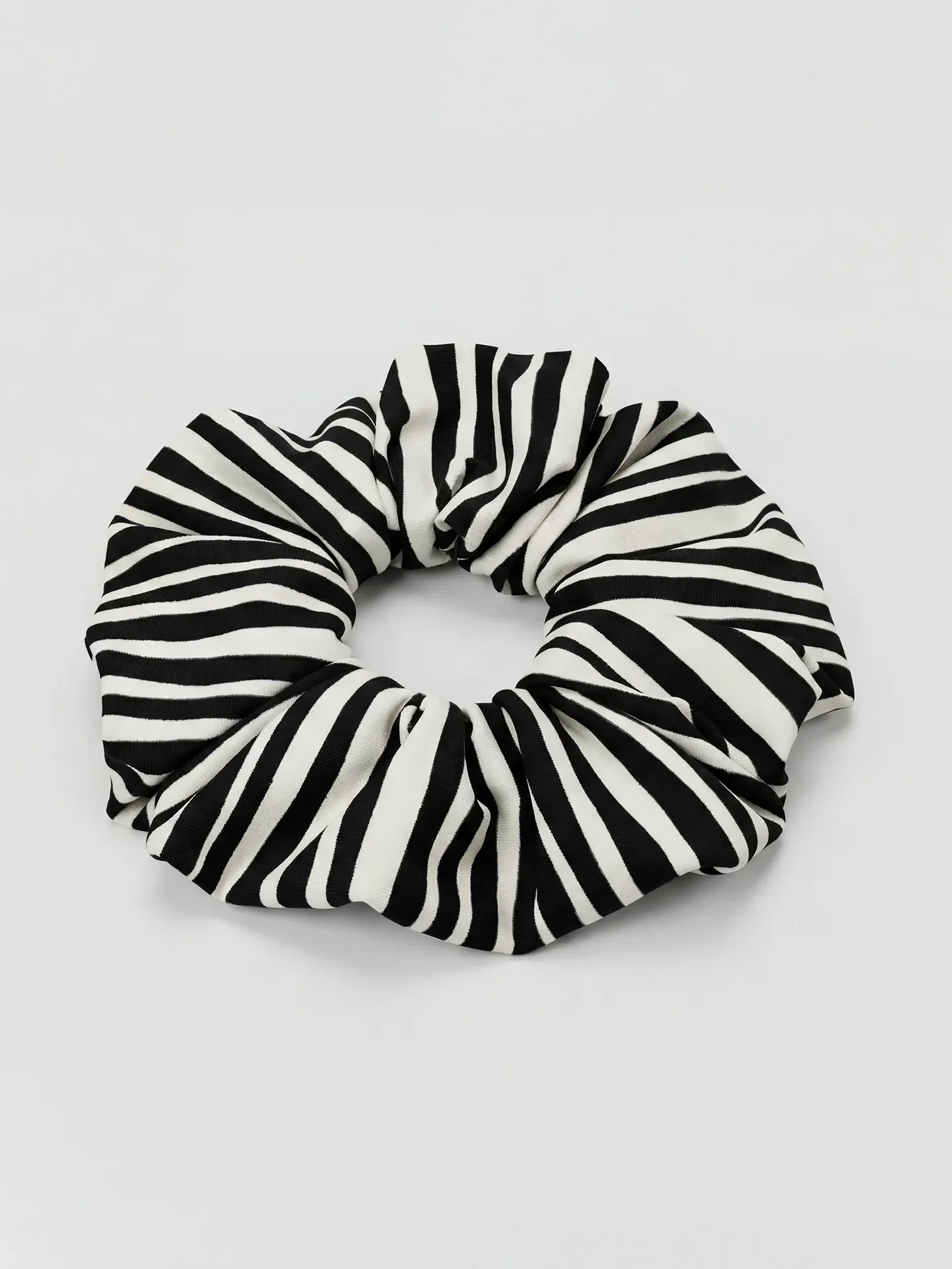 Gumka do włosów Scrunchie - frotka zebra G03/932