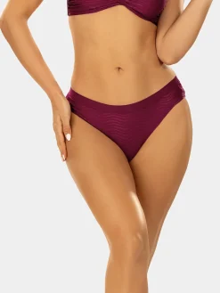 Klasyczne figi damskie od bikini FD20/910S Burgund