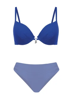 Kobaltowa góra od bikini wyjmowany p-up FG21H/604V