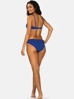 Kobaltowa góra od bikini wyjmowany p-up FG21H/604V