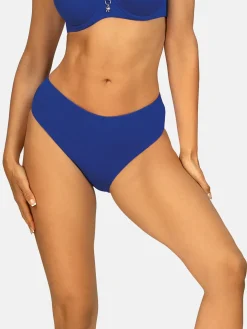 Kobaltowy dół bikini z wysokim stanem FD164/604V