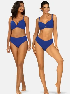 Kobaltowy dół bikini z wysokim stanem FD164/604V