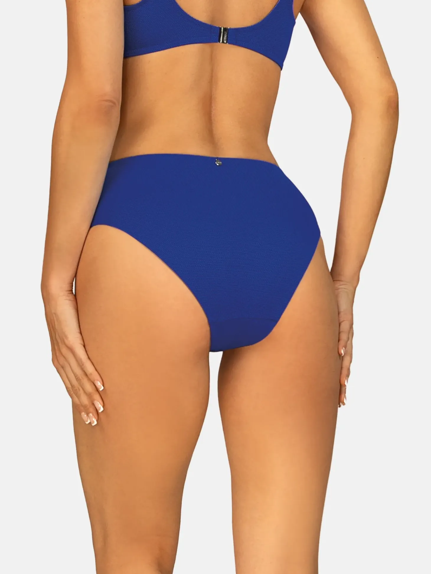 Kobaltowy dół bikini z wysokim stanem FD164/604V
