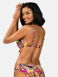 Kolorowa góra od bikini z efektem p-up FG228/929P