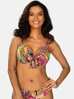 Kolorowa góra od bikini z efektem p-up FG228/929P