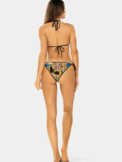 Kostium kąpielowy bikini w stylu Versace F144/768