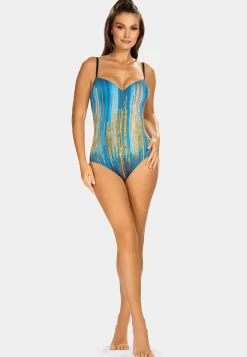 Kostium kąpielowy push-up F28C/890 Golden Rain