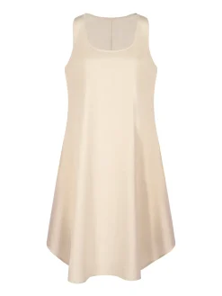 Letnia sukienka damska z lnem oversize F253/850