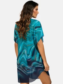 Letnia sukienka Tunika damska oversize F122A/928H