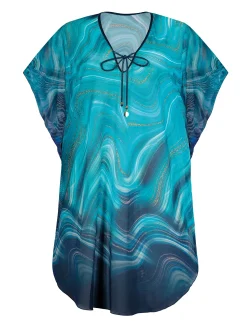 Letnia sukienka Tunika damska oversize F122A/928H