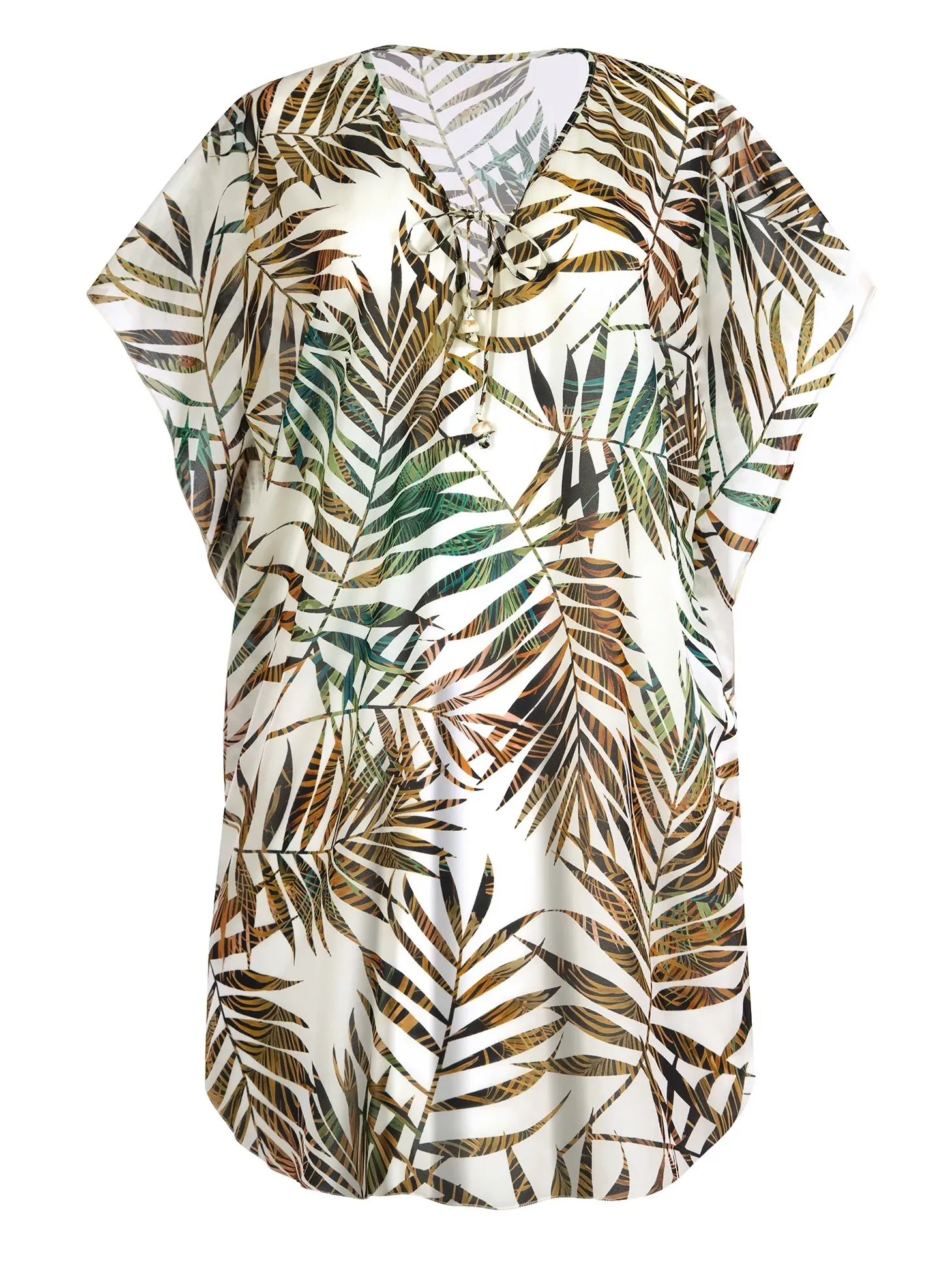 Letnia tunika Sukienka plażowa plus size F122A/925
