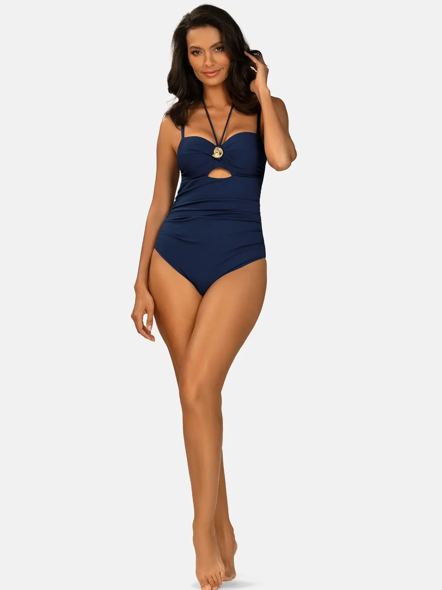 Modelujący strój jednoczęściowy push-up F231A/839P