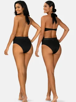 Monokini głęboki dekolt góra siateczka FL168A/509