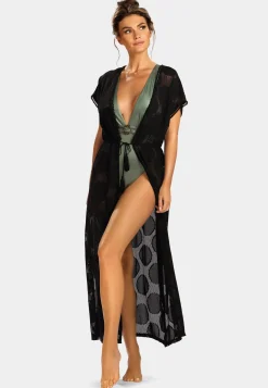 Monokini strój kąpielowy w kolorze Khaki F191B/857