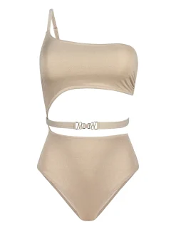 Monokini strój kąpielowy z tkaniny lurex FL29/641L
