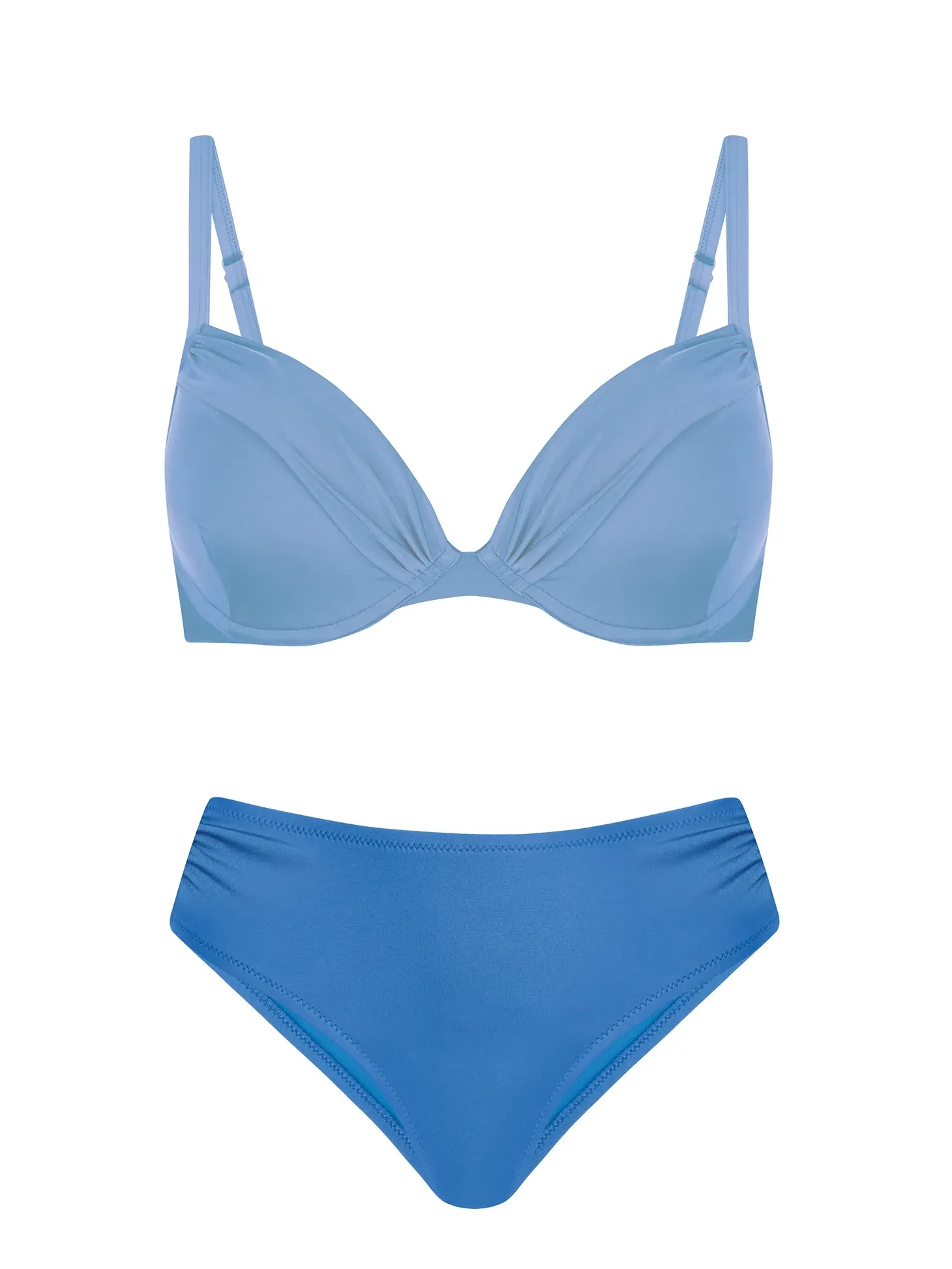 Niebieskie figi bikini - klasyczny krój FD21A/859S