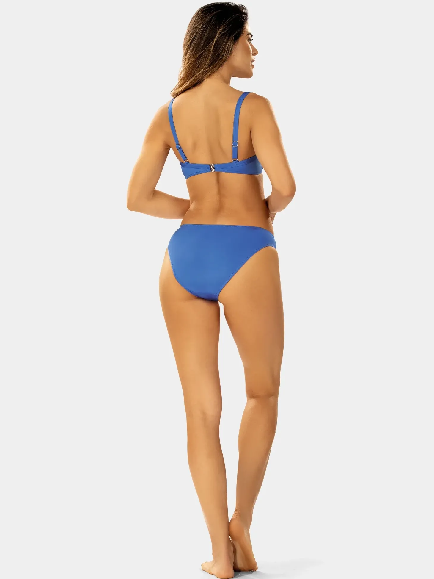Niebieskie figi bikini - klasyczny krój FD21A/859S