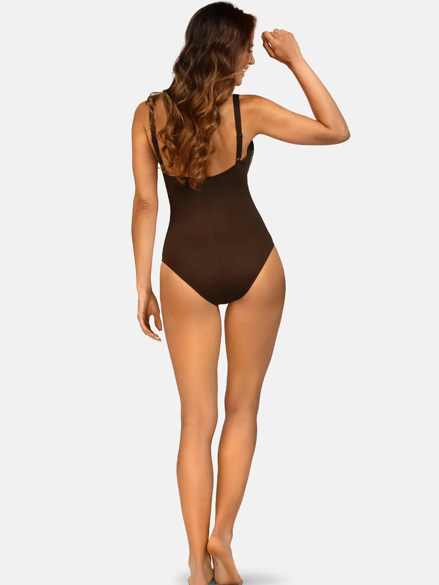 Strój kąpielowy jednoczęściowy plus size F31B/924