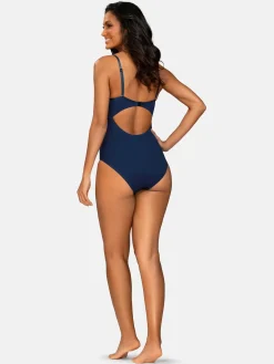 Strój kąpielowy z fiszbinami i push-up F28E/928H