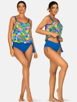 Tankini strój kąpielowy z bluzką F229/920 komplet
