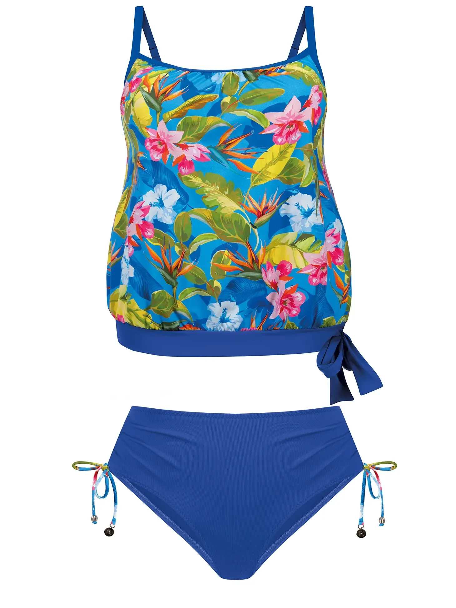 Tankini strój kąpielowy z bluzką F229/920 komplet