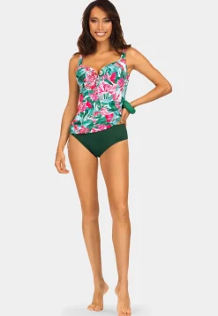 Tankini top i figi kąpielowe Rose Flowers F38/862